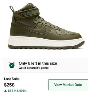 Air Force 1 GTX Boots. Size 9.5 Mens. Brand new in box. Never been worn.